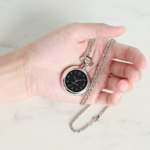 DIY Necklace Watch Anpassningsbar, Namn, Färg Armbandsur