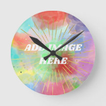 DIY Personlig Colorful Summer Watercolor Clouds