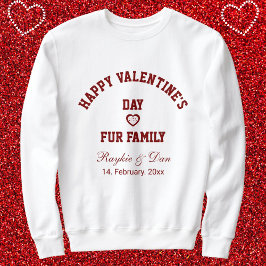 DIY Pet Lovers BFF Valentines Day Gifts Red White T Shirt