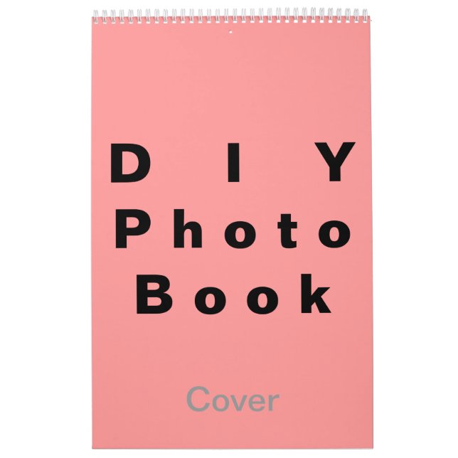 DIY-~ Photobook 26 sidor/storlek 11x17 Kalender (Omslag)