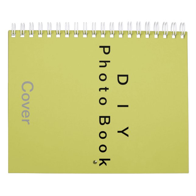 DIY ~ Photobook 50 sidor/Storlek 7x11 Kalender (Omslag)