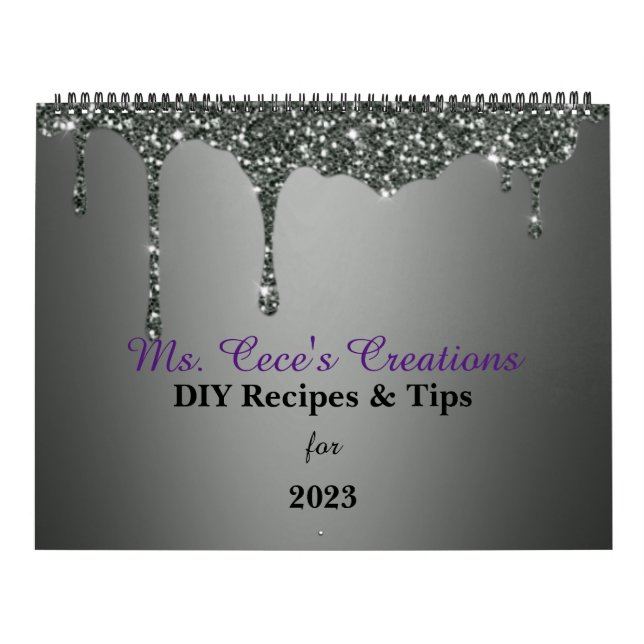 DIY Recpes and Tips 2023 Calendar Kalender (Omslag)