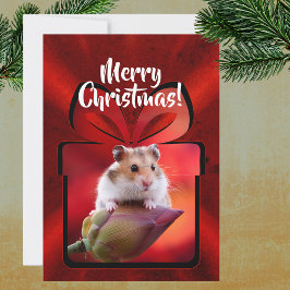 DIY Red Lotus jul Julkort