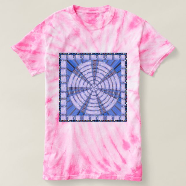 DIY replace PHOTO IMAGE TEXT blue CHAKRA Tee (Design framsida)