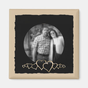 DIY Skapa dig själv Personlig Photo Ram Magnet