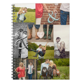 DIY Skapa din egen fotopatbook Journal Anteckningsbok Med Spiral
