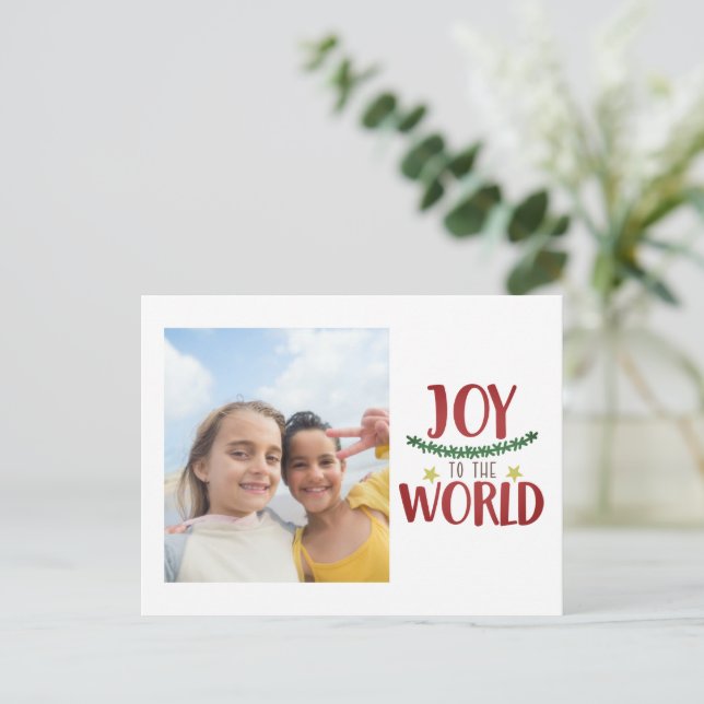 DIY Skapar din egen Personlig jul Helg Vykort (Stående Fram)