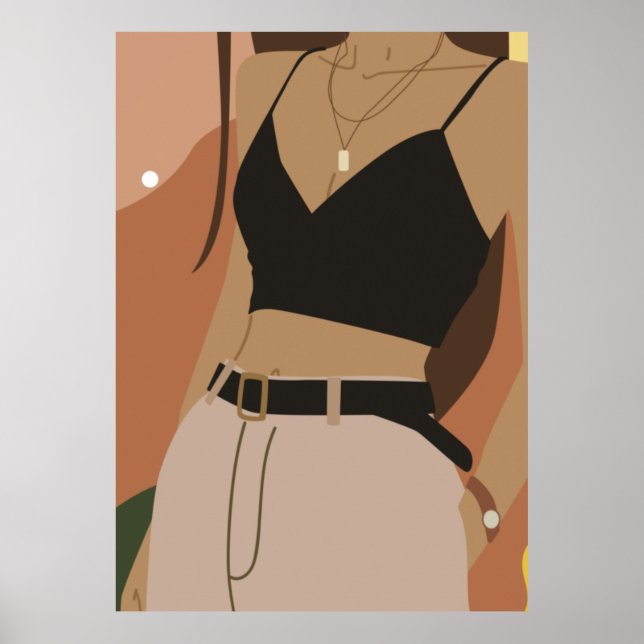 Diy Skapar dina egna trender i Anpassningsbar Färg Poster (Framsidan)