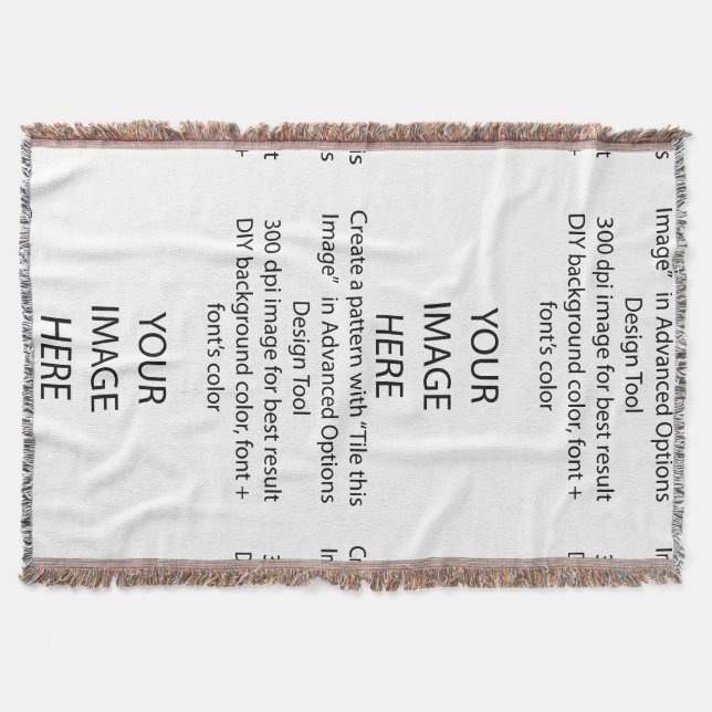 DIY Thevets Blankets/DIY-bakgrund färg Mysfilt (Framsidan)