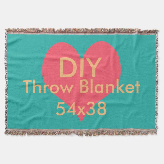 DIY - Throw Blanket Mysfilt (Framsidan)