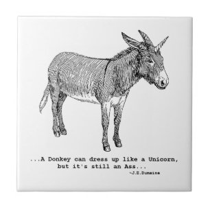 DIY UnicornDonkey ver1 Kakelplatta