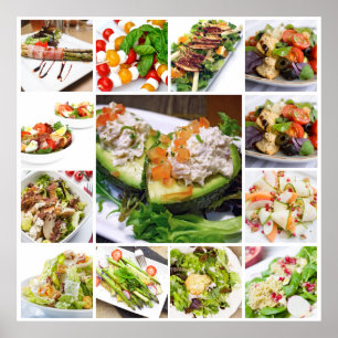 DIY VÅR LIVSMEDEL Hälsosam Catering-restaurang Poster