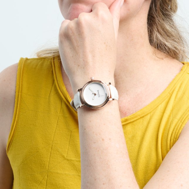 DIY Watch | Anpassningsbar, Namn, Färg Armbandsur (Handled)