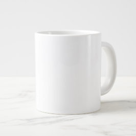 DIY White ~ Jumbo Mugg 20oz