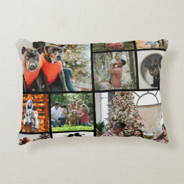 DIY YOUR | FAMILY Two Sided Family 10 Pictures Prydnadskudde