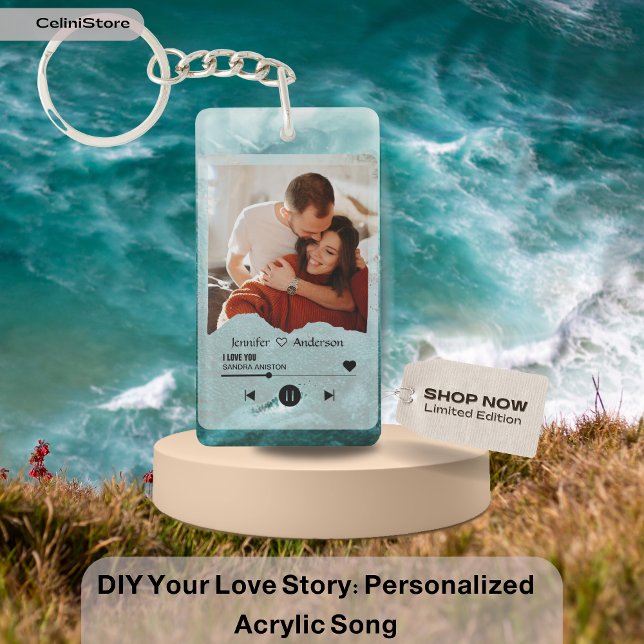 DIY Your Kärlek Story: Personlig Acrylic Sång (DIY Your Love Story: Personalized Acrylic Song)