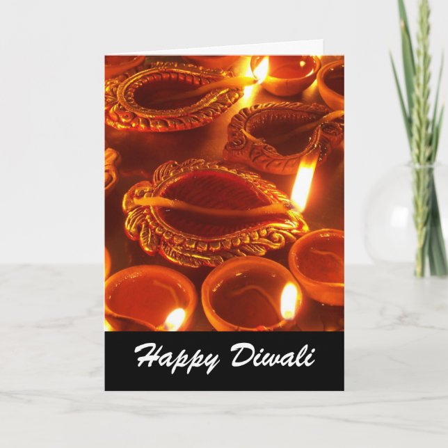 Diya diwali candles kort (Framsida)