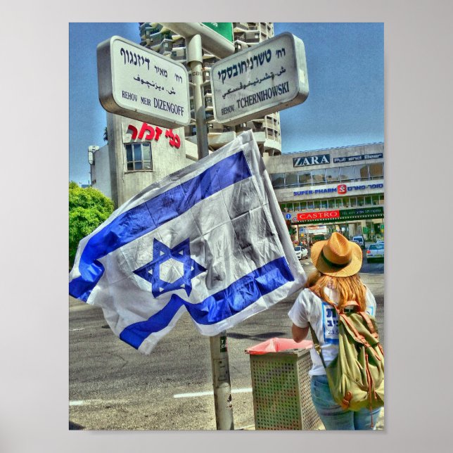 Dizengoff - Tchernihowski Poster (Framsidan)