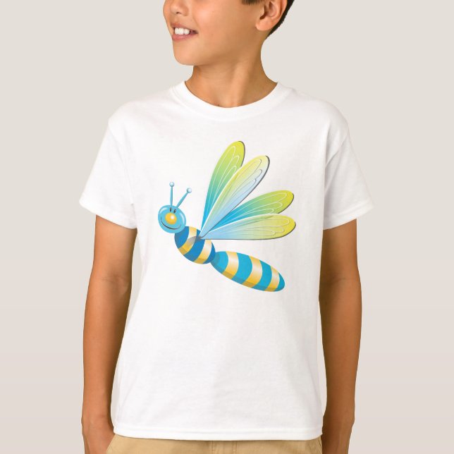 'Dizzy Dragonfly' T-shirt (Framsida)