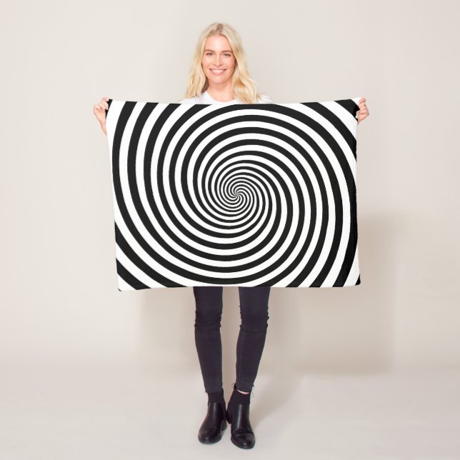 Dizzy Dreams Hypnosis Fleece Blanket (På plats)