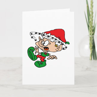 Dizzy elf helgkort