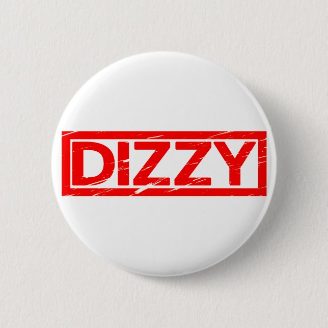 Dizzy Frimärke Knapp (Framsida)