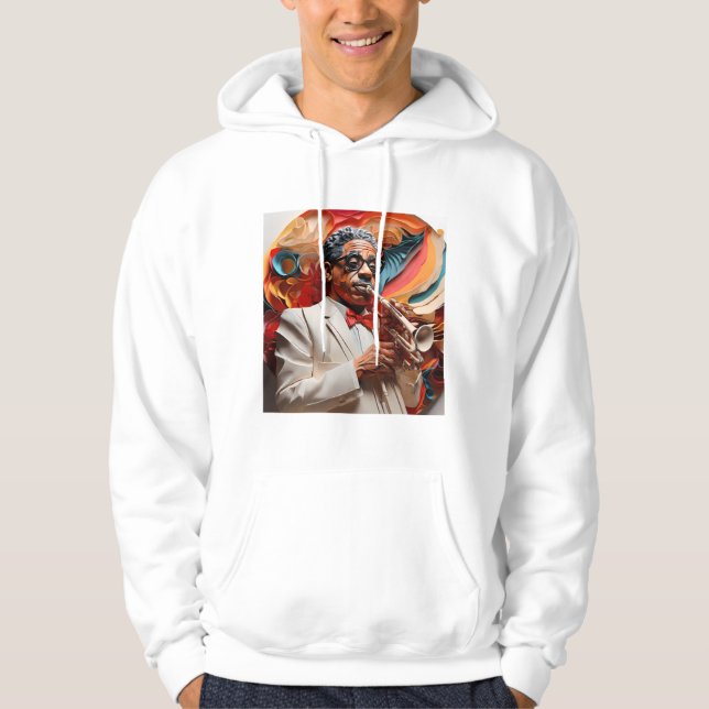 Dizzy Gillespie Hoodie (Framsida)