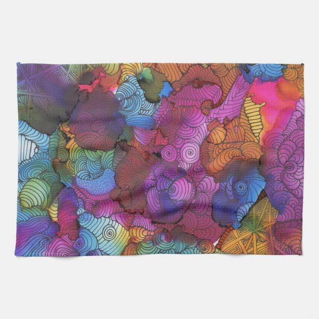 Dizzy Lizzy Kökshandduk (Horisontell)