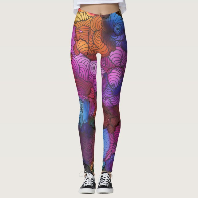 Dizzy Lizzy Leggings (Framsida)