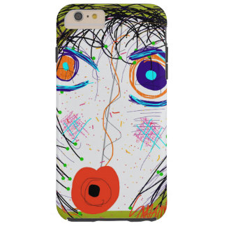 Dizzy Lizzy Phone Case av Susan Fielder Art Tough iPhone 6 Plus Fodral