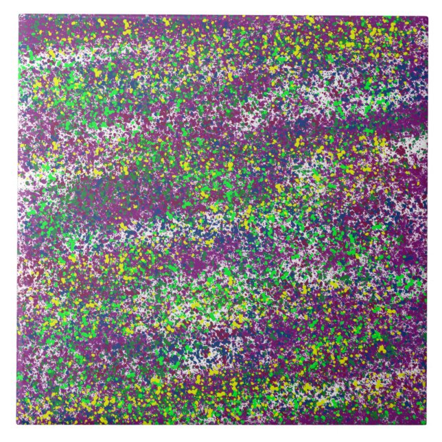 Dizzy Splatter Kakelplatta (Framsidan)