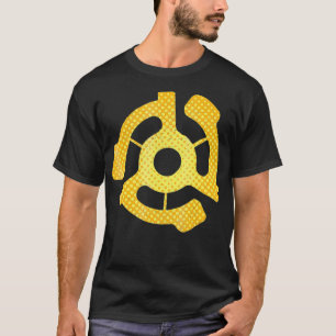 DJ 45 RPM-adapter, Stil-motordriven post med Vinta T Shirt