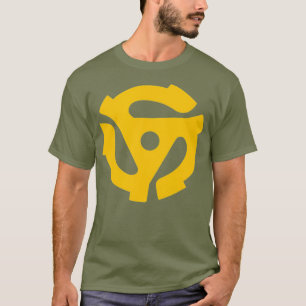 DJ 45 RPM-adapter Turntable Music T Shirt