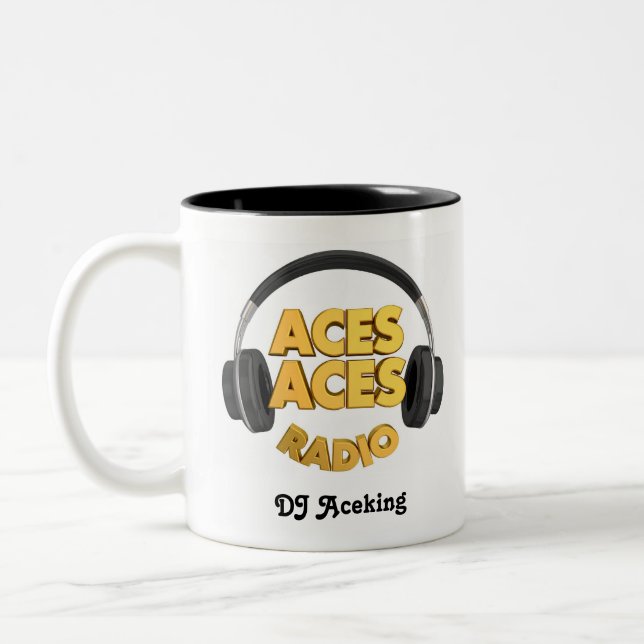 DJ Aceking Två-Tonad Mugg (Vänster)
