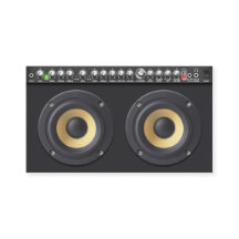 DJ Affärskort Loud Speakers