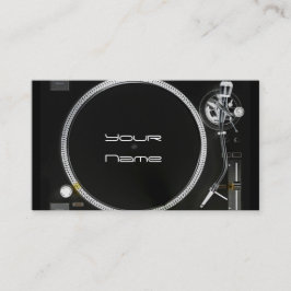 DJ-Affärskort Visitkort