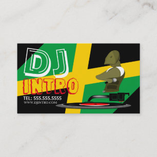 DJ Affärskort Visitkort