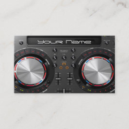 DJ-Affärskort Visitkort