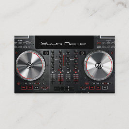 DJ-Affärskort Visitkort
