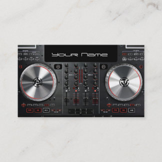 DJ-Affärskort Visitkort