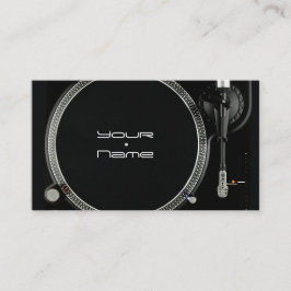 DJ-Affärskort Visitkort