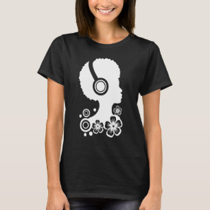Dj African American Dance Mix Radio Disk Jockey De T Shirt