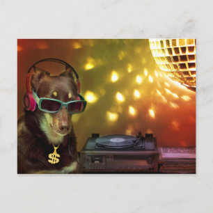 DJ Ally in da House Vykort