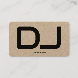 DJ Anpassad QR-kod AffärsKort Visitkort
