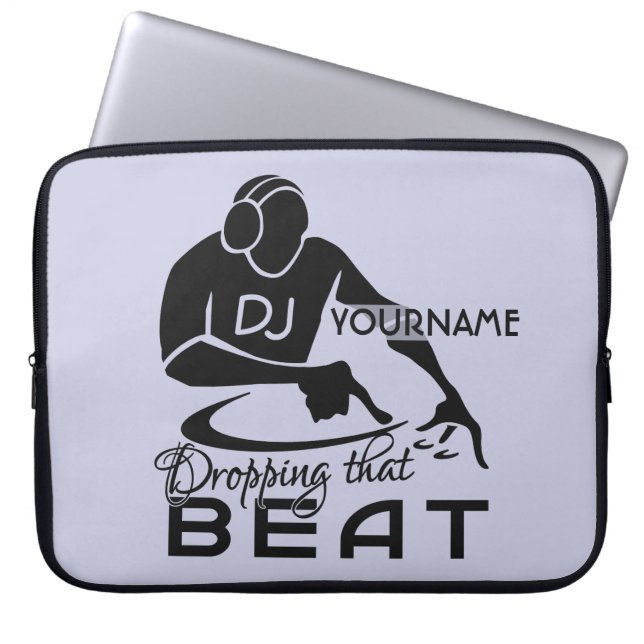 Dj-anpassningsbarlaptop sleeve (Framsidan)