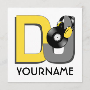 DJ-anpassningsbarnas inbjudan