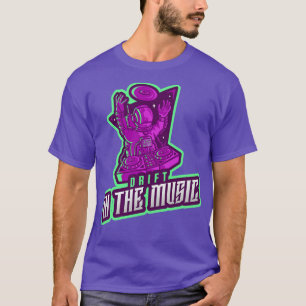 DJ Astronaut Techno Electronic House Dance Music T Shirt