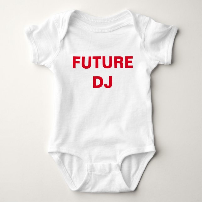 DJ Baby Grow T Shirt (Framsida)