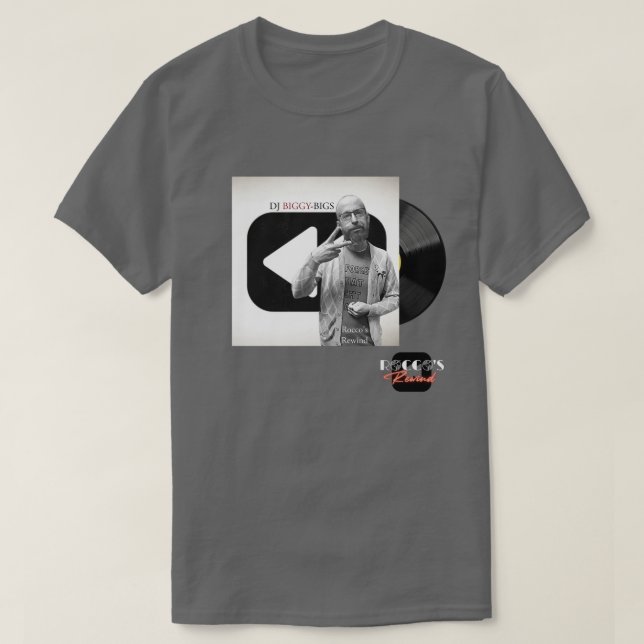 DJ Biggy-Bigs T Shirt (Design framsida)