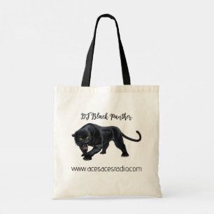 DJ Black Panther Tote Bag Tygkasse